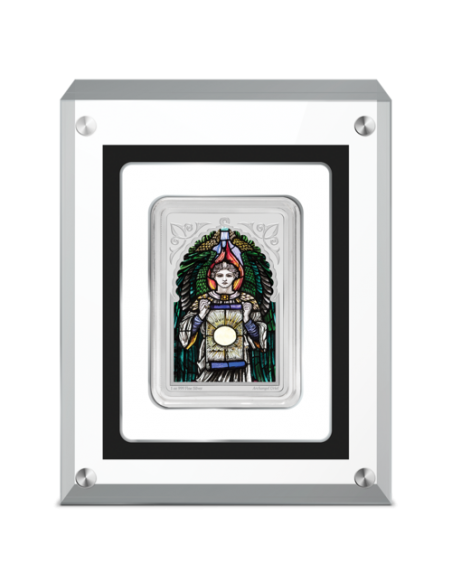 ARCHANGEL URIEL Heavenly Arcangels 1 Oz Silver Coin 2$ Niue 2021 - Coins & More - Niue