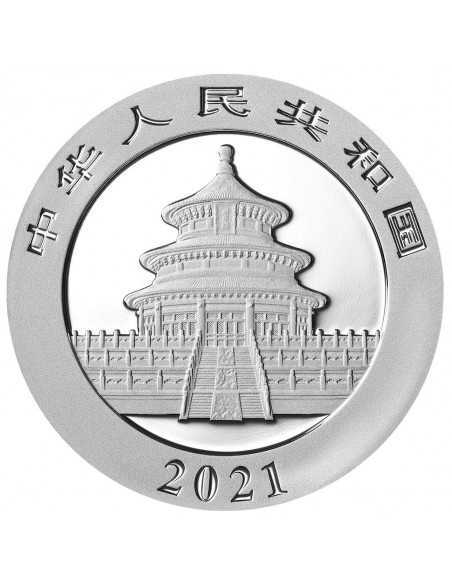 PANDA - COLORIZED EDITION 30g Silver Coin 10 Yuan China 2021