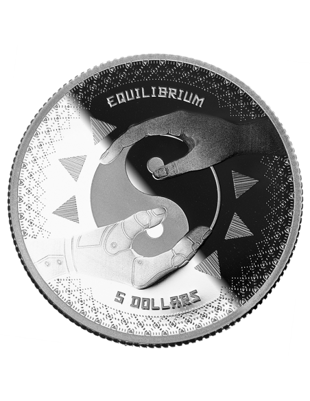 EQUILIBRIUM 2020 - $5 Dollars TOKELAU 1 oz Silver coin Bullion - Coins & More - Argento