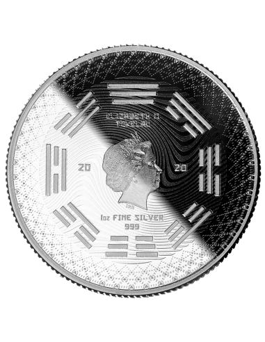 EQUILIBRIUM 2020 - $5 Dollars TOKELAU 1 oz Silver coin Bullion - Coins & More - Argento