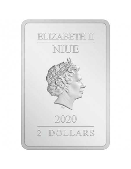 HARRY POTTER and the GOBLET OF FIRE 1 Oz Silver Coin 2$ Niue 2020 - Coins & More - Niue