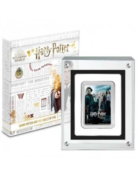 HARRY POTTER and the GOBLET OF FIRE 1 Oz Silver Coin 2$ Niue 2020 - Coins & More - Niue