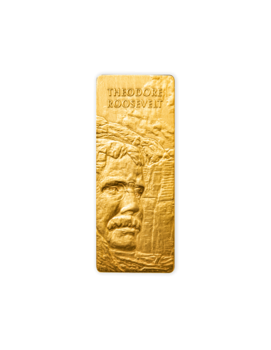 MOUNT RUSHMORE NATIONAL MEMORIAL Plated 80th Anniversary Rectangular Set 4x1 Oz Silver Coin 5$ Barbados 2021 - Coins & More -...