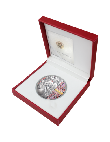 KAMA SUTRA II Moments Of Love 3 Oz Silver Coin 3000 Francs Cameroon 2020 - Coins & More - Cameroon