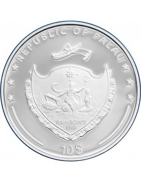 POLAR ECOSYSTEMS Our Earth 2 Oz Silver Coin 10$ Palau 2020 - Coins & More - Palau