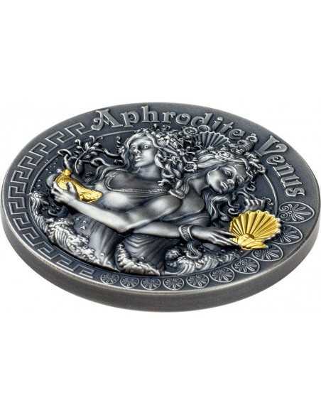 APHRODITE AND VENUS Strong and Beautiful Goddesses 2 Oz Silver Coin 5$ Niue 2020 - Coins & More - Niue