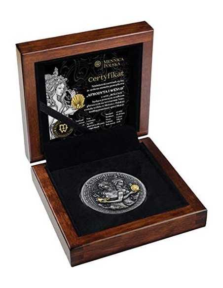 APHRODITE AND VENUS Strong and Beautiful Goddesses 2 Oz Silver Coin 5$ Niue 2020 - Coins & More - Niue