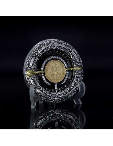 THE TRAP WITH THE GOLDEN BAIT Roman Booteen's coin - Morgan Dollar & 2 peso gold - Coins & More - Argento