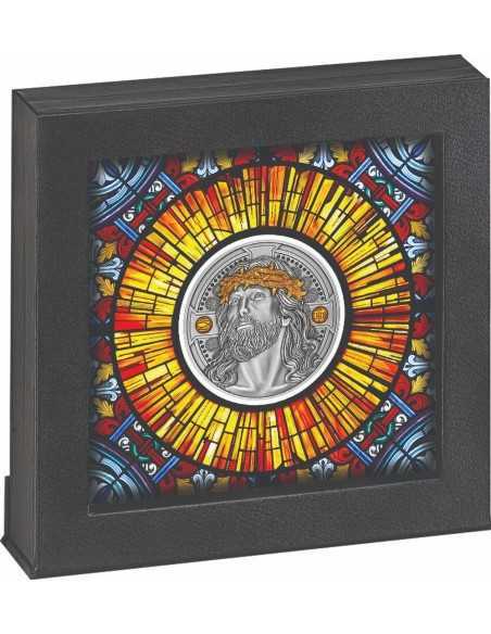JESUS CHRIST The Savior 2 Oz Silver Coin 2000 Francs Cameroon 2021 - Coins & More - Cameroon