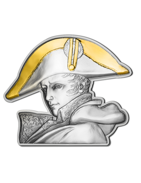 NAPOLEON BONAPARTE DEATH 200TH ANNIVERSARY 5 Oz Silver Coin 250 Francs Djibouti 2021 - Coins & More - Afrique