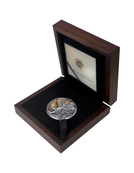 SATURN Planets And Gods 3 Oz Silver Coin 3000 Francs Cameroon 2021 - Coins & More - Cameroon