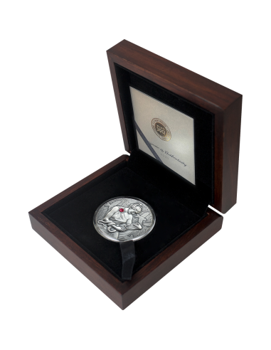 HYGEIA Goddesses Of Health 2 Oz Silver Coin 10 Cedis Ghana 2021 - Coins & More - Africa