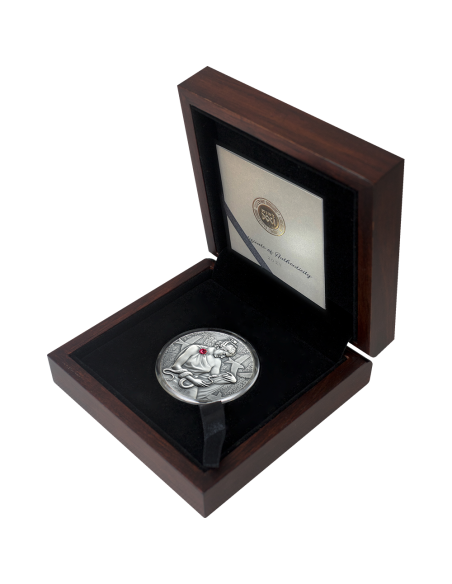 HYGEIA Goddesses Of Health 2 Oz Silver Coin 10 Cedis Ghana 2021 - Coins & More - Africa