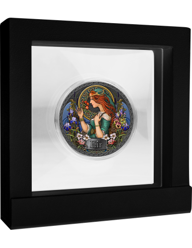 EIR Goddesses Of Health Silver Coin 5 Cedis Ghana 2021 - Coins & More - Africa