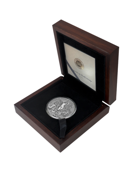 BIRTH OF VENUS Celestial Beauty 2 Oz Silver Coin 2000 Francs Cameroon 2021
