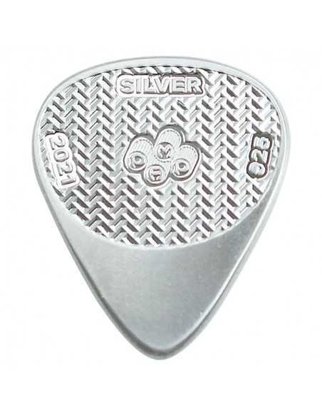 FENDER PLAYABLE GUITAR PICK Plectrum Silver Coin - Coins & More - Plata