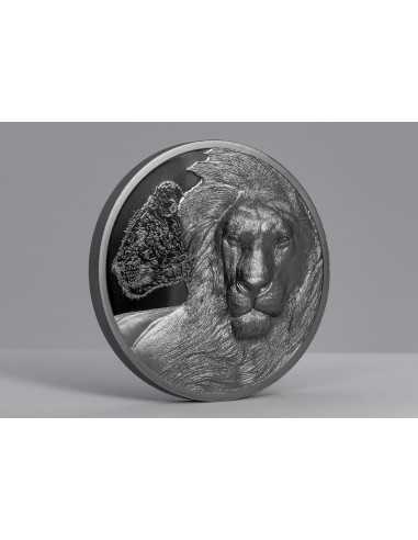 LIONS Growing Up 2 Oz Silver Coin 1500 Shillings Tanzania 2021 - Coins & More - Palau