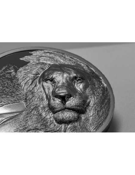 LIONS Growing Up 2 Oz Silver Coin 1500 Shillings Tanzania 2021 - Coins & More - Palau