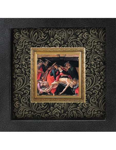 LAMENTATION OVER THE DEAD CHRIST Botticelli 1 Oz Silver Coin 1$ Niue 2020 - Coins & More - Niue