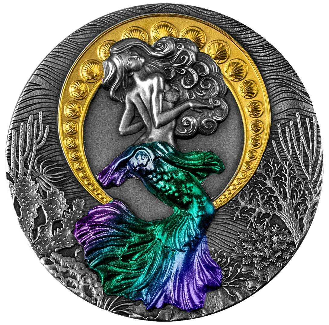 コレクション Siren Mermaid Silver Coin 2 Oz 2021 siren-mermaid-2-oz-silver-coin