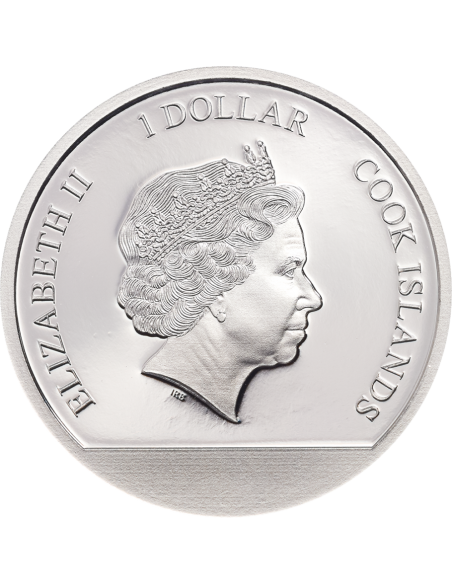 LOVE Globes Silver Coin 1$ Cook Islands 2021 - Coins & More - Isole Cook