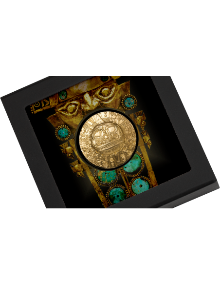 INCA Sun God 1 Oz Silver Coin 5$ Palau 2021 - Coins & More - Palau