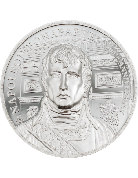 NAPOLEON 200th Anniversary 1 Oz Silver Coin 1 Pound Saint Helena 2021