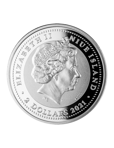 WEDDING Marriage Love Silver Coin 2$ Niue 2021 - Coins & More - Niue