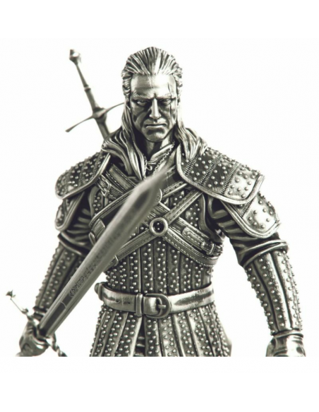 GERALT THE WHITE WOLF The Witcher Book Series 1 Kg Moneta Plata 50$ Niue 2021 - Coins & More - Niue