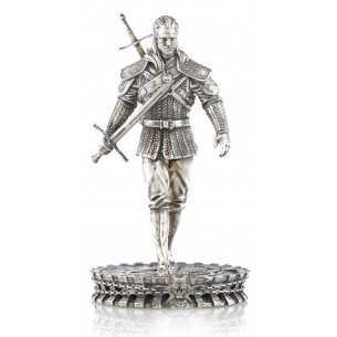 GERALT THE WHITE WOLF The Witcher Book Series 1 Kg Moneta Argento 50$ Niue 2021 - Coins & More - Niue