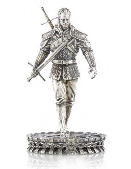 GERALT THE WHITE WOLF The Witcher Book Series 1 Kg Moneta Plata 50$ Niue 2021 - Coins & More - Niue
