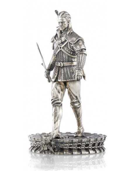GERALT THE WHITE WOLF The Witcher Book Series 1 Kg Moneta Plata 50$ Niue 2021 - Coins & More - Niue