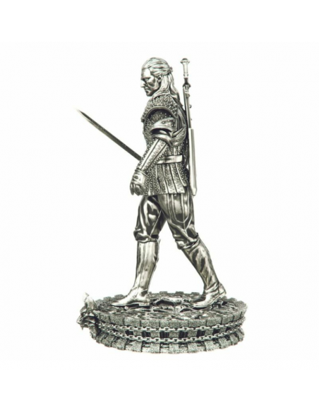 GERALT THE WHITE WOLF The Witcher Book Series 5 Oz Moneta Plata 10$ Niue 2021 - Coins & More - Niue