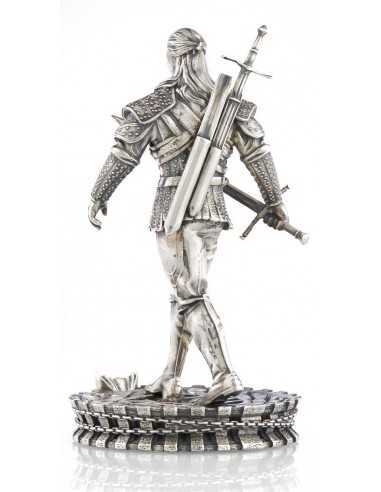 GERALT THE WHITE WOLF The Witcher Book Series 5 Oz Moneta Argento 10$ Niue 2021 - Coins & More - Niue