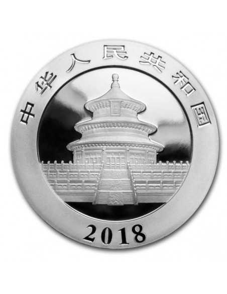 LUNAR DOG Panda Colorized Silver Coin 10 Yuan China 2018 - Coins & More - Chine