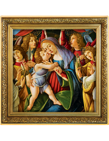 MADONNA AND CHILD Botticelli 1 Oz Silver Coin 1$ Niue 2020 - Coins & More - Niue