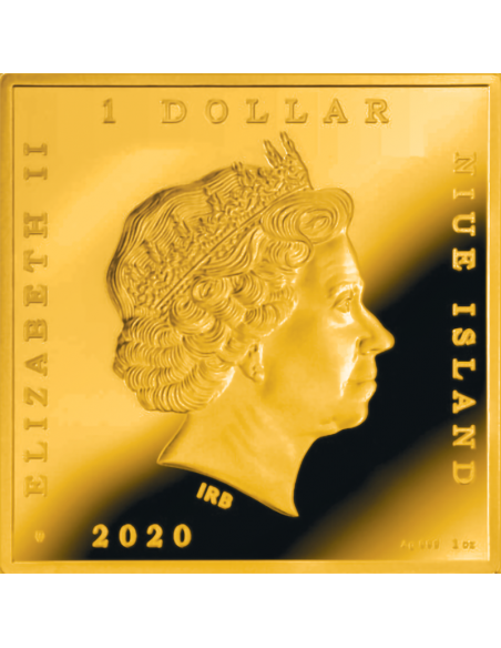 MADONNA AND CHILD Botticelli 1 Oz Silver Coin 1$ Niue 2020 - Coins & More - Niue
