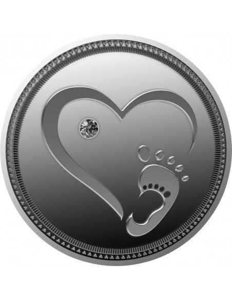 WELCOME TO THE WORLD Silver Coin 500 Francs Cameroon 2021 - Coins & More - Cameroon