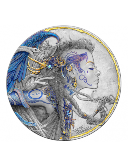 EURYALE Dark Beauties Silver Coin 2$ Niue 2021 - Coins & More - Niue