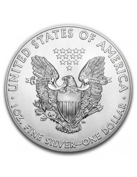 PATRIOTIC SKULLS 1 Oz Silver Colorized coin 1$ Silver Eagle USA 2020 - Coins & More - Usa