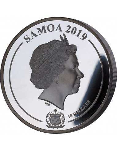 PRINCESS GRACE KELLY Shadow Minting 5 Oz Silver Coin 10$ Samoa 2019 - Coins & More - Oceania