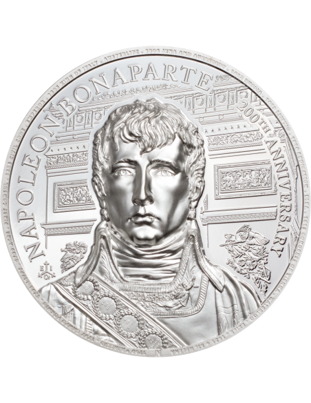 NAPOLEON 200th Anniversary Piedfort 2 Oz Silver Coin 2 Pounds Saint Helena 2021 - Coins & More - Europe