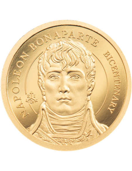 NAPOLEON 200th Anniversary Gold Coin 2 Pounds Saint Helena 2021 - Coins & More - Europe