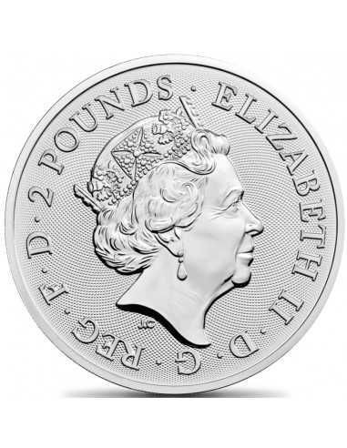 ROBIN OF SHERWOOD Rise Of Legends 1 Oz Silver & Gold Coin 2 Pounds 2021 - Coins & More - United Kingdom
