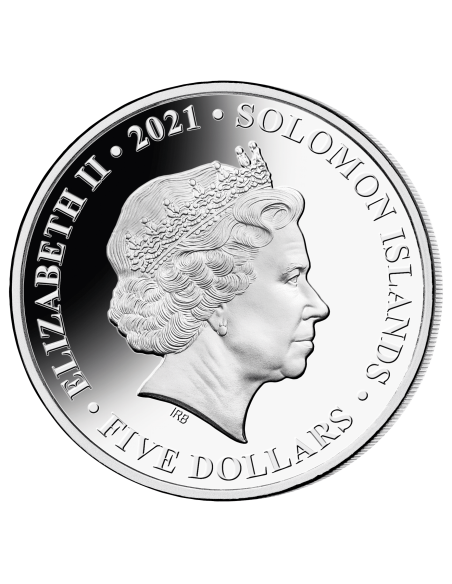 THE AGE OF DINOSAURS SILVER COIN SET 3 X 1 OZ 5$ Solomon Islands 2021 - Coins & More - Nature et Animaux
