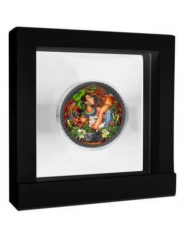 IX CHEL Goddesses of Health Silver Coin 5 Cedis Ghana 2021 - Coins & More - Africa