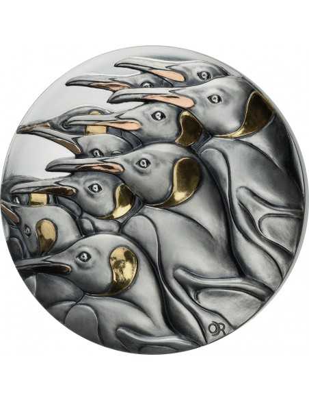 MAJESTIC MARCH Pattern of Nature 1 Kg Kilo Silver Coin 10000 Francs Benin 2022 - Coins & More - Africa