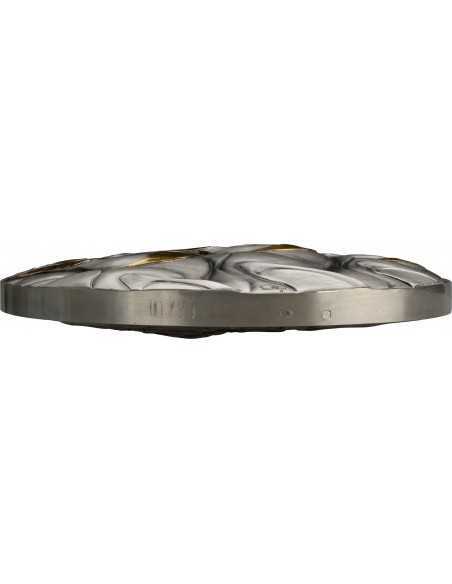 MAJESTIC MARCH Pattern of Nature 1 Kg Kilo Silver Coin 10000 Francs Benin 2022 - Coins & More - Africa