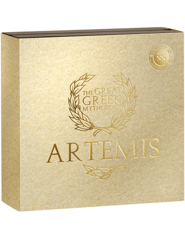 ARTEMIS The Great Greek Mythology 3 Oz Silver Coin 3000 Francs Cameroon 2023 - Coins & More - Camerún