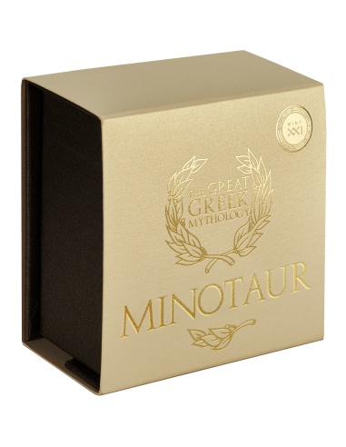 MINOTAUR Great Greek Mythology 1 Oz Silver Coin 1000 Francs Cameroon 2023 - Coins & More - Camerun